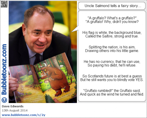 Alex Salmond reads the Gruffalo