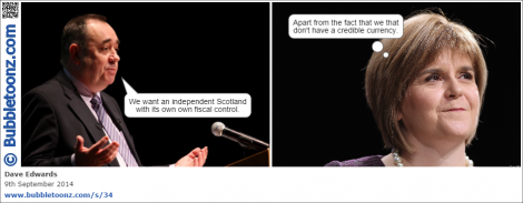 Alex Salmond wants an independent Scotland with its own own fiscal control