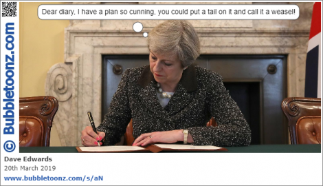 Theresa May has a cunning plan
