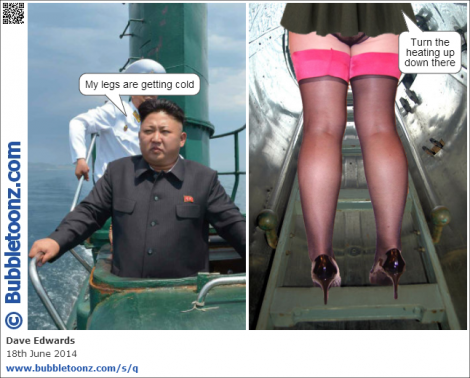 Kim Jong Un - cold legs