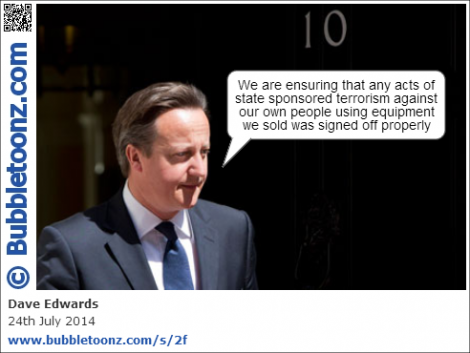 Cameron on state sponsored terrorism