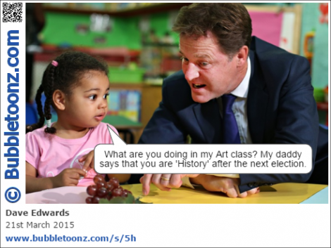 NIck Clegg has a history lesson