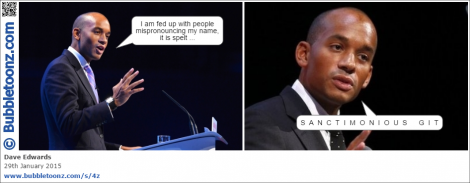 Chuka Umunna spells his name