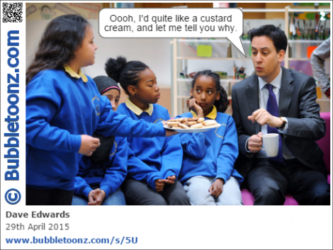 Ed Miliband chooses a custard cream - and let me tell you why.