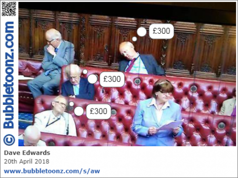 House of Lords - Â£300 a day attendance allowance