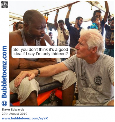 Richard Gere and economic migrants